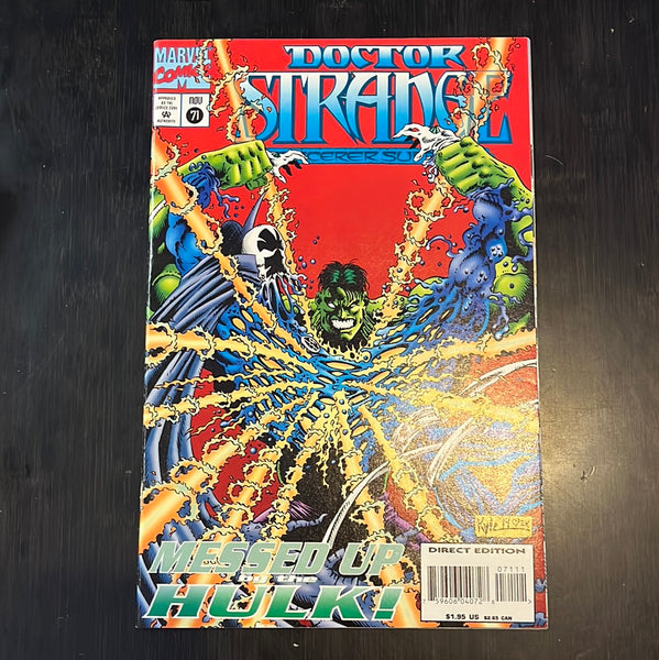 Doctor Strange, Sorcerer Supreme #61 Messed Up By The Hulk! VFNM