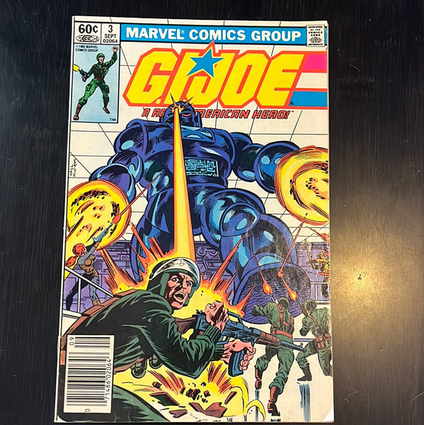 GI Joe A Real American Hero #3 Newsstand Variant FVF