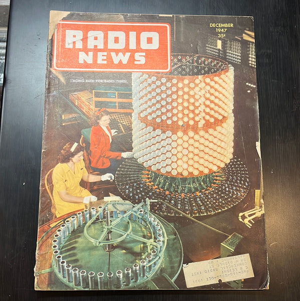 Radio News Magazine Vol 38 #12 December 1947 HTF GVG