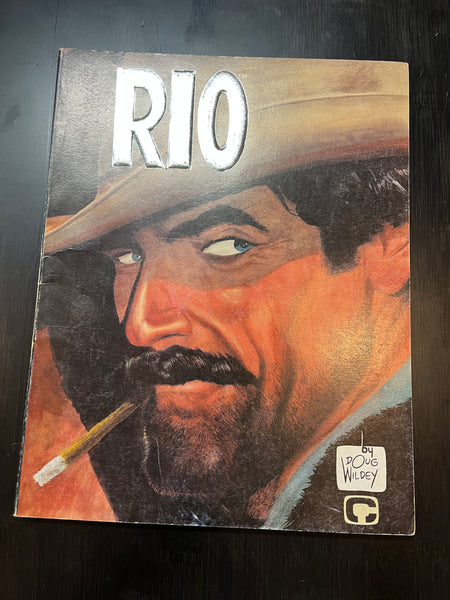 Rio Graphic Novel Doug Wildey HTF Comico 1987 FN