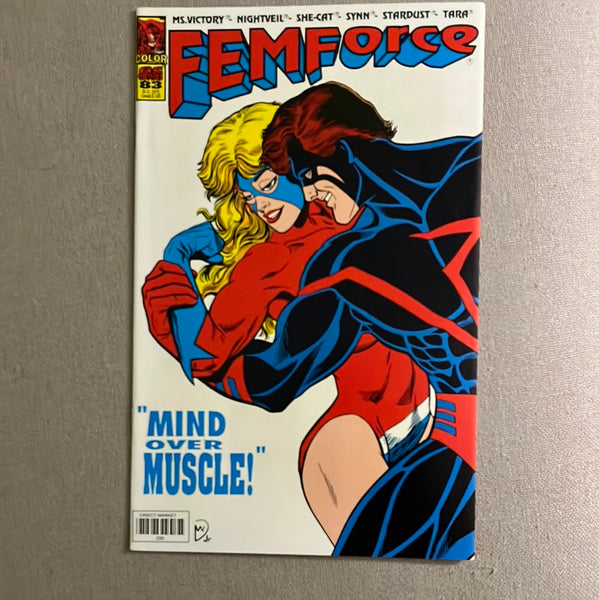 Femforce #83 Mind Over Muscle! VFNM