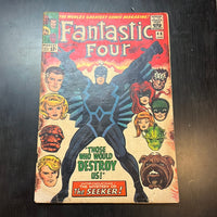 Fantastic Four #46 First Black Bolt Inhumans Silver Age Kirby Key!  GVG