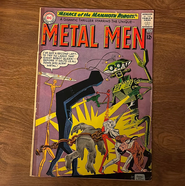 Metal Men #5 Silver Age Andru Art GD