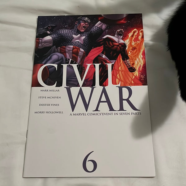 Civil War #6 Whose Side Are You On? NM