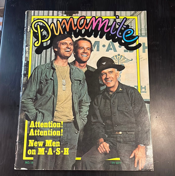 Dynamite Magazine #19 MASH! Bronze Age Classic w/ Insert FN