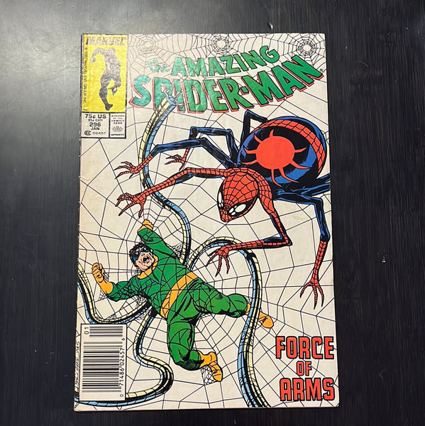 Amazing Spider-Man #296 Newsstand Variant VGFN