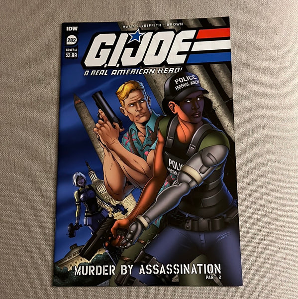 GI Joe #282 Murder By Assassination! IDW VFNM