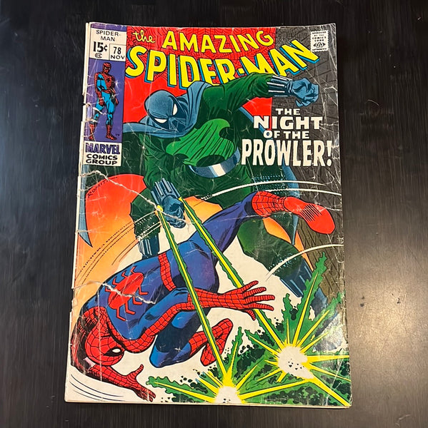 Amazing Spider-Man #78 First Prowler! Silver Age Key FRGD