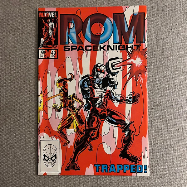 ROM Spaceknight #49 Trapped! VF