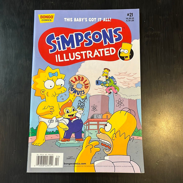 Simpson Illustrated #21 Rare Newsstand Variant NM