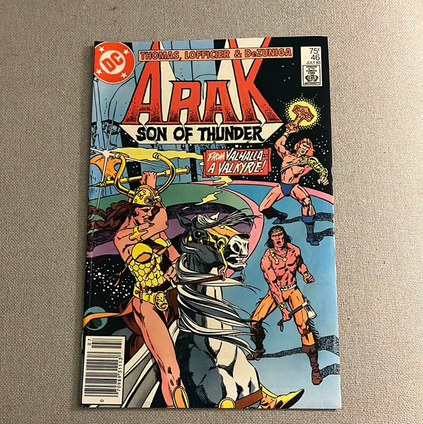Arak Son Of Thunder #46 Newsstand Variant FN