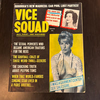 Vice Squad Magazine Vol 3 #1 1963 Mature Rare VG