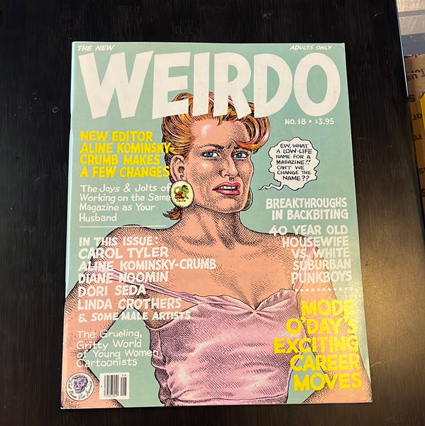 Weirdo Magazine #18 Rare Robert Crumb Underground VF