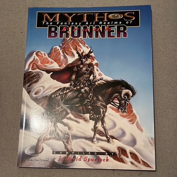 Mythos The Fantasy Art of Frank Brunner Vanguard Softcover VFNM