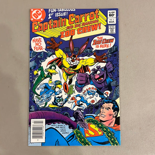 Captain Carrot and His Amazing Zoo Crew #1 Newsstand Variant FN