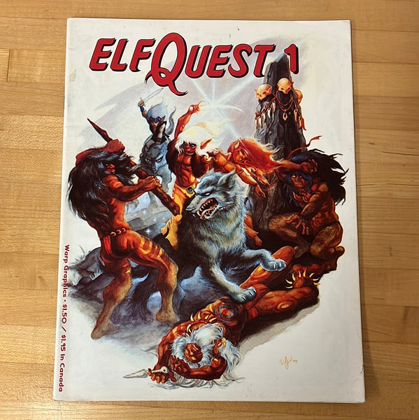 Elfquest Magazine #1 HTF Warp Graphics FN