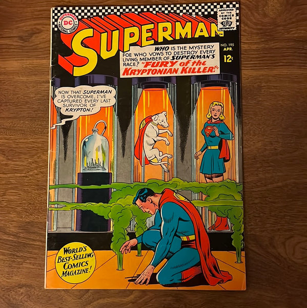 Superman #195 Silver Age FN