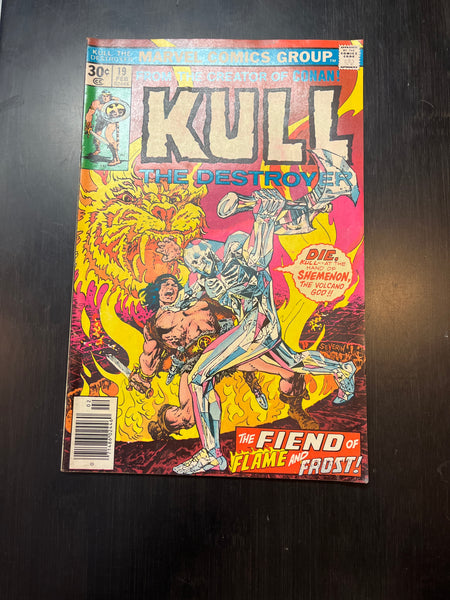 Kull The Destroyer #19 Flame And Frost! FN