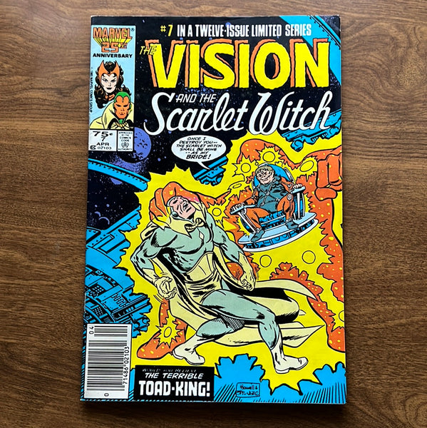 Vision and The Scarlet Witch #7 Mini-Series Newsstand Variant VGFN