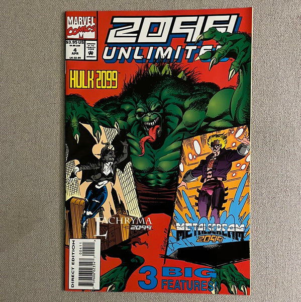 2099 Unlimited #4 Hulk 2099! VFNM