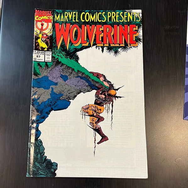 Marvel Comics Presents #87 Newsstand Variant Wolverine FVF