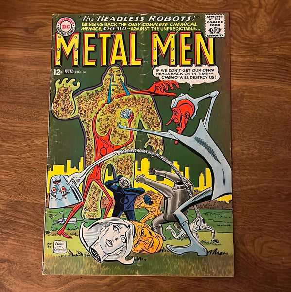 Metal Men #14 Silver Age Andru Esposito Classic! VG