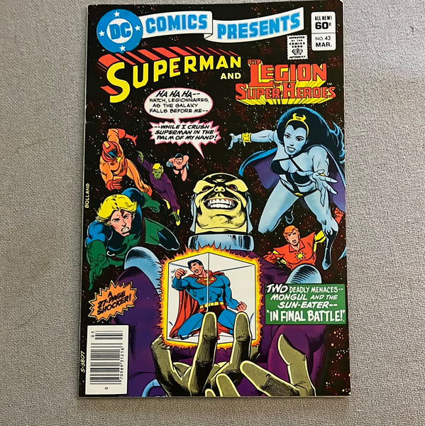 DC Comics Presents #43 Superman and The Legion Of Super-Heroes! FVF