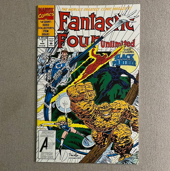 Fantastic Four Unlimited #1 The Black Panther! VFNM