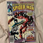 Spectacular Spider-Man #110 Newsstand Variant Daredevil Sin-Eater! FN