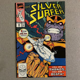 Silver Surfer #34 Call Him Thanos, Call Him Death! NM