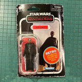 Star Wars The Mandalorian Moff Gideon Retro Action Figure sealed on card new!