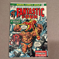 Fantastic Four #146 Doomsday at 200 Below! Gil Kane art Bronze Age FN