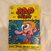 Zap Comics #2 Apex Novelties Second Print HTF Underground Classic R Crumb 1968 FN