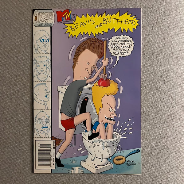 Beavis and Butthead #16 Rare Newsstand Variant FVF