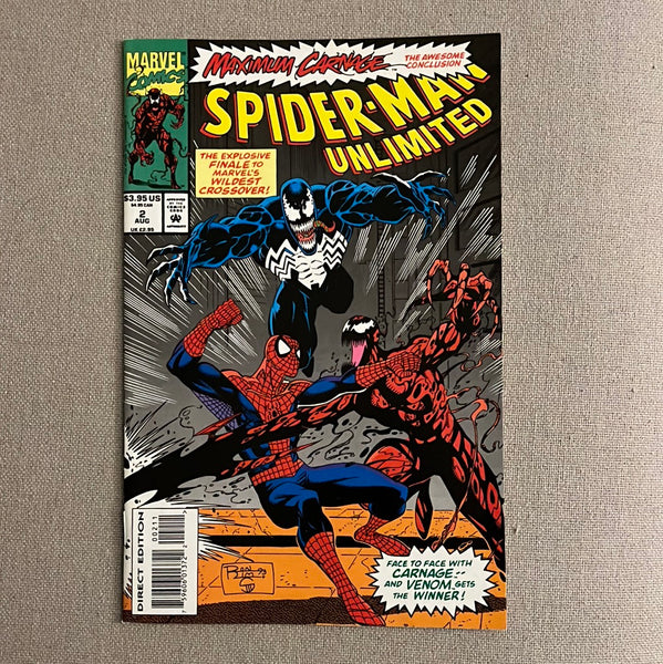 Spider-Man Unlimited #2 Maximum Carnage! VFNM