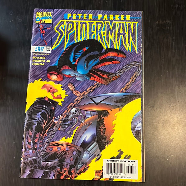 Spider-Man #93 Ghost Rider! VFNM