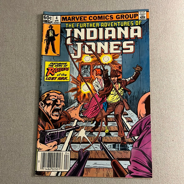 Further Adventures of Indiana Jones #4 Newsstand Variant FVF