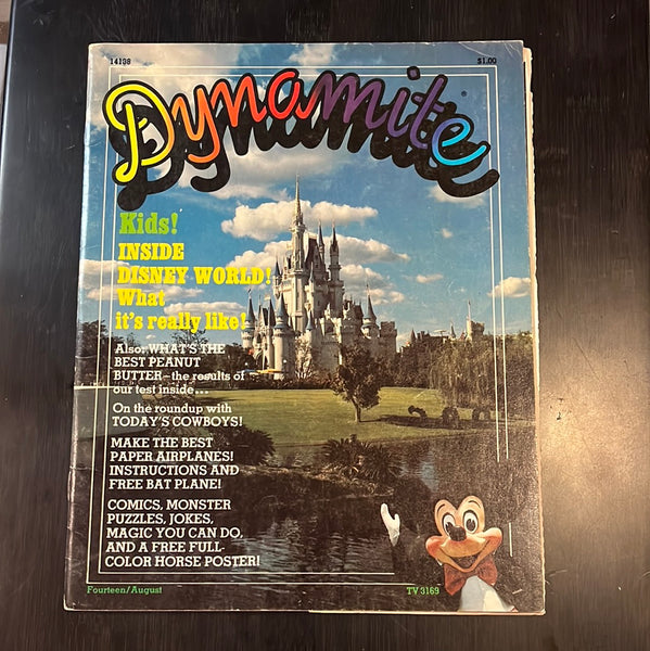 Dynamite Magazine #14 Inside Disney World!  FN