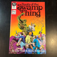 Roots Of The Swamp Thing Complete Set 1 - 5 Wrightson Art!