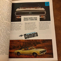 True The Man’s Magazine April 1967 Camaro GTO Mustang Ads HTF GD