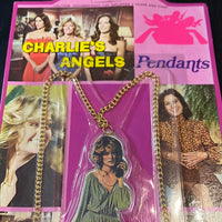 Charlies’s Angels Pendants Farrah Fawcett Jaclyn Smith Kate Jackson Sealed Vintage Rare!