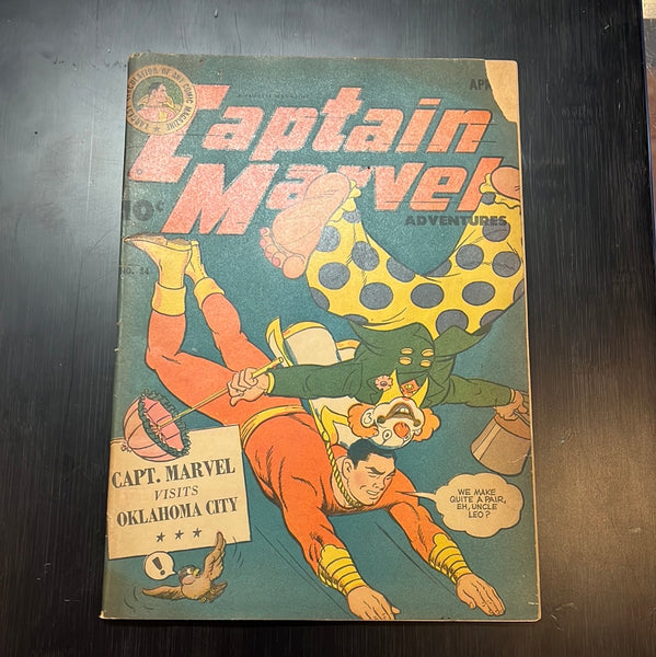 Captain Marvel Adventures #34 Golden Age Shazam! GD-