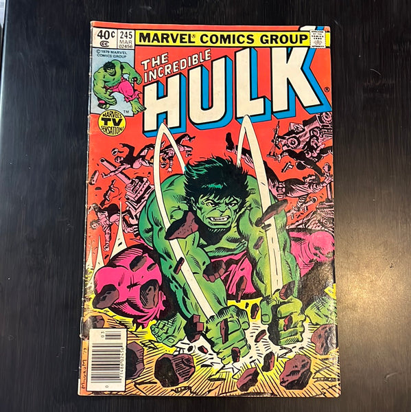 Incredible Hulk #245 First Super Mandroid! VG