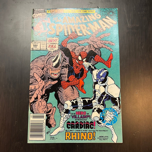 Amazing Spider-Man #344 First Cletus Kasady News Stand Variant nm