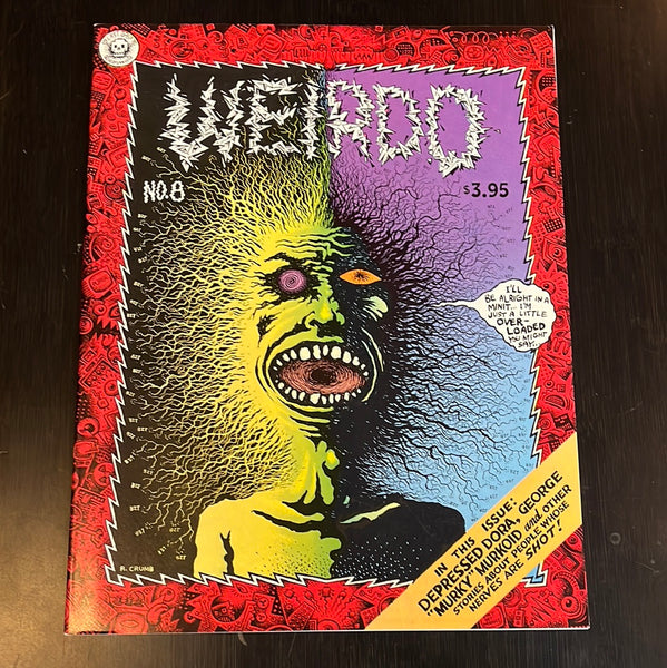 Weirdo Magazine #8 Rare Robert Crumb Underground VF