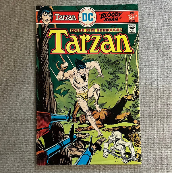 Tarzan #244 Bronze Age Kubert Classic FN