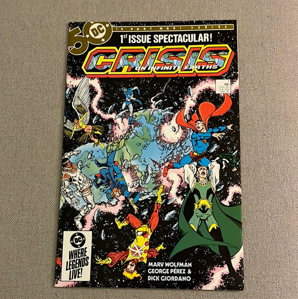 Crisis On Infinite Earths #1 DC High Grade Key VFNM