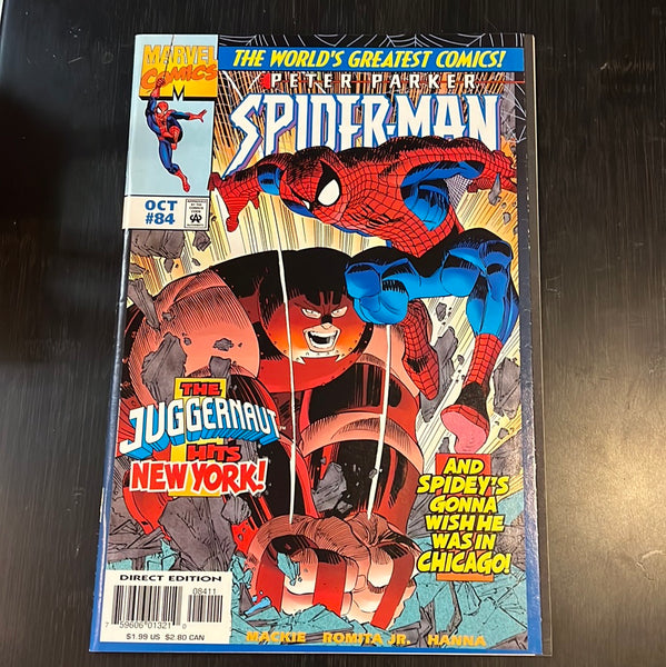 Spider-Man #84 The Juggernaut Hits New York! VFNM