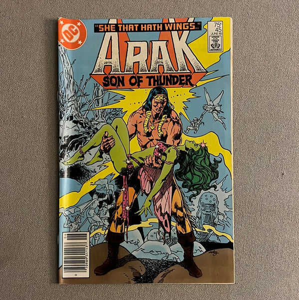 Arak Son of Thunder #45 Newsstand Variant FVF