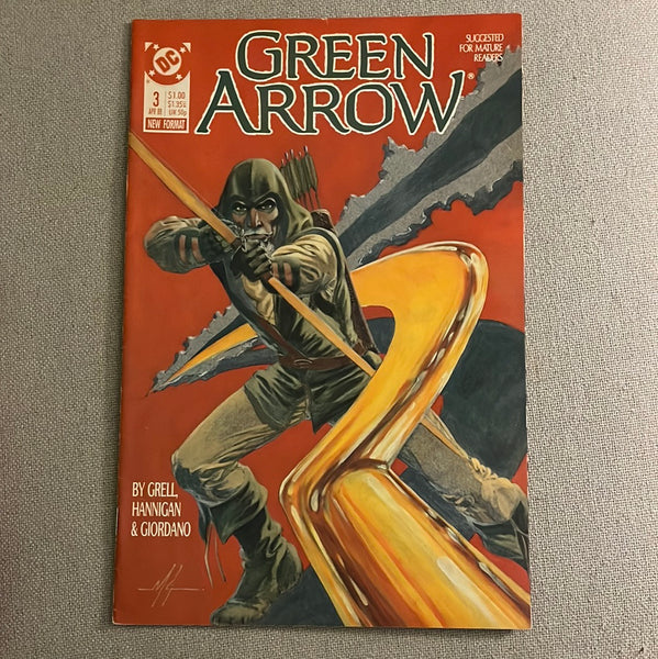 Green Arrow #3 Grell Story & Art FVF